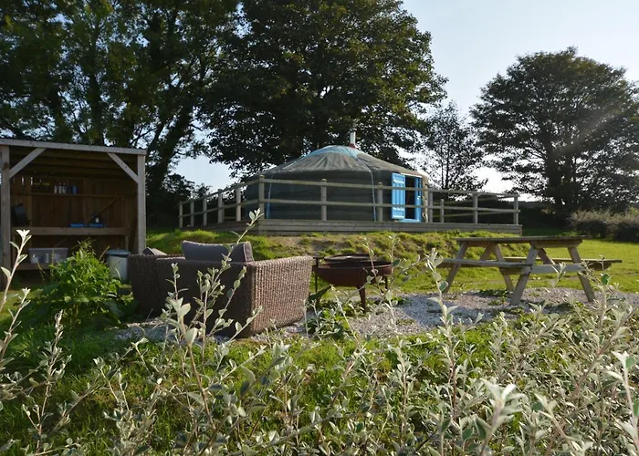Glamping Yurts Near Newquay